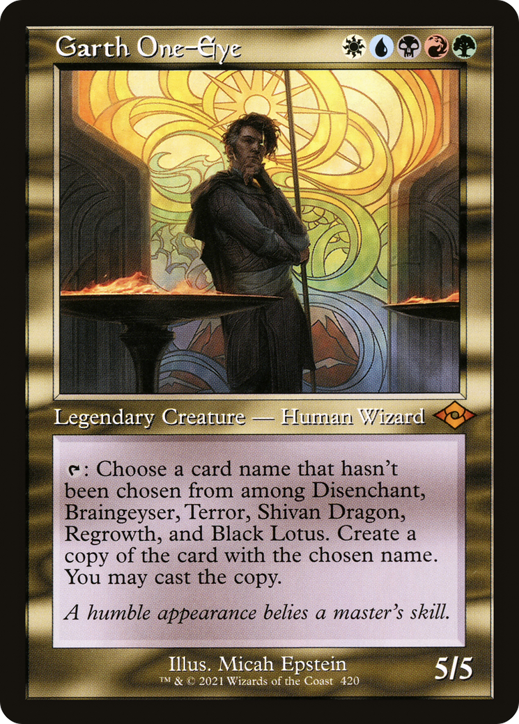 Garth One-Eye (Retro Frame) (MH2-420) - Modern Horizons 2