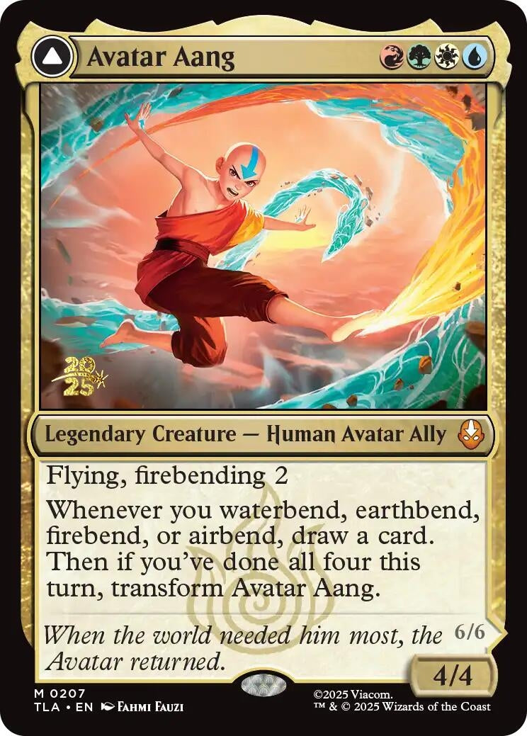 Avatar Aang (207) (Prerelease Cards) (PRE)