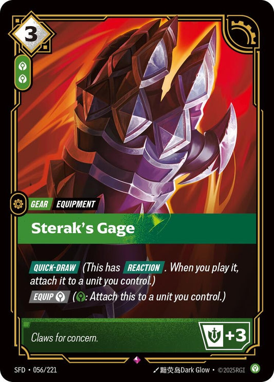 Sterak's Gage (056/221) (Spiritforged)