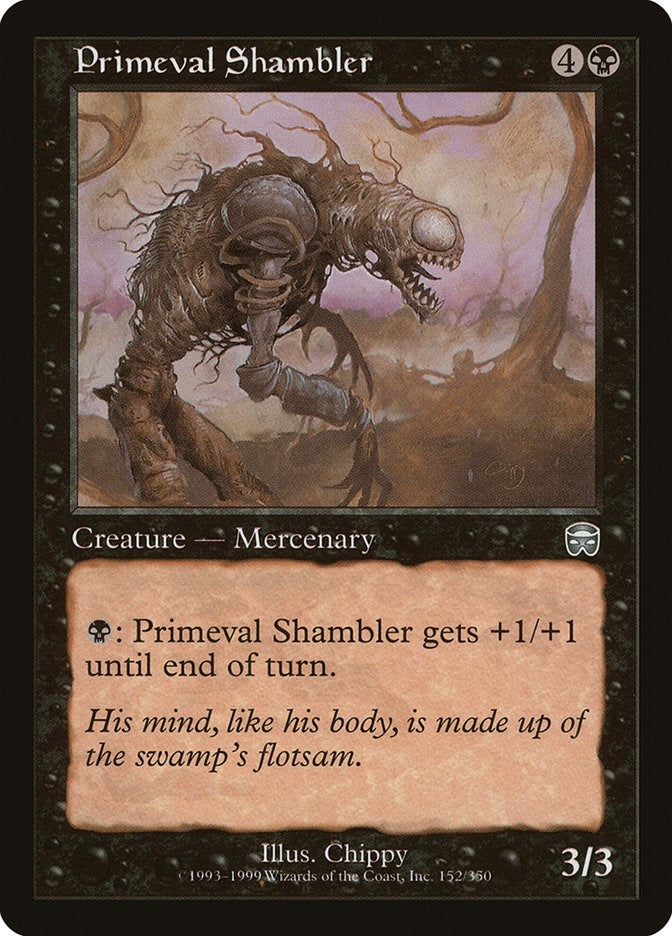 Primeval Shambler (152) (Mercadian Masques)