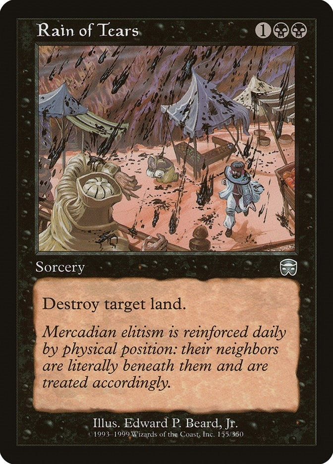 Image for Rain of Tears (155) (Mercadian Masques) - Magic: The Gathering