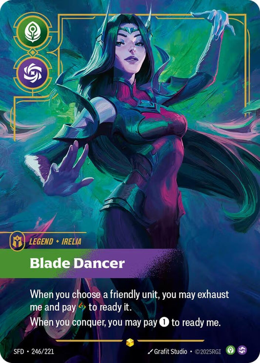 Irelia - Blade Dancer (Overnumbered) (246/221) (Spiritforged)