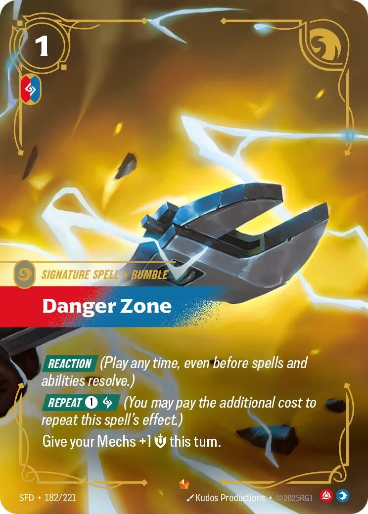 Danger Zone (182/221) (Spiritforged)