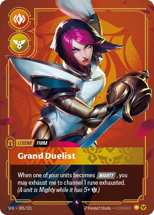 Fiora - Grand Duelist (205/221) (Spiritforged)