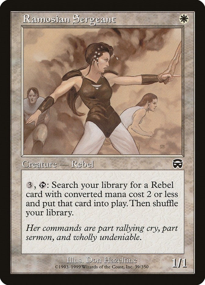 Ramosian Sergeant (39) (Mercadian Masques)