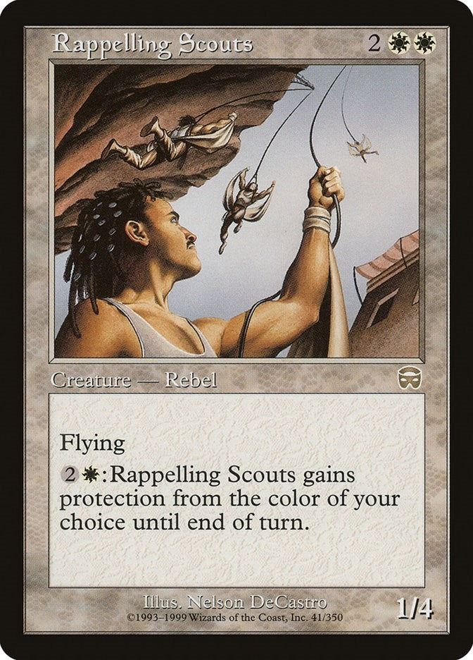 Image for Rappelling Scouts (41) (Mercadian Masques) - Magic: The Gathering
