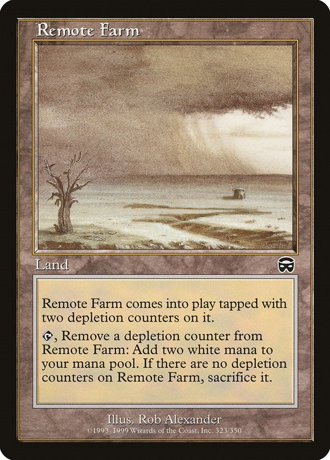 Image for Remote Farm (323) (Mercadian Masques) - Magic: The Gathering