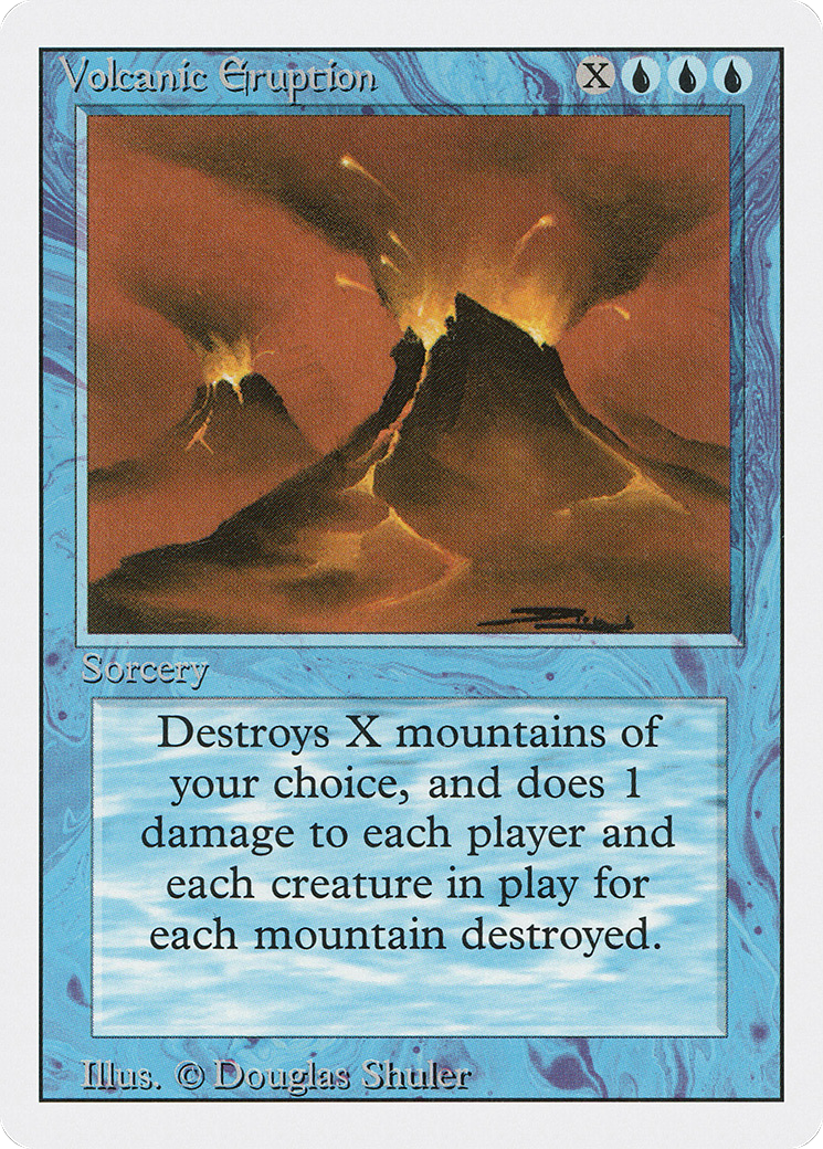 Volcanic Eruption (3ED)