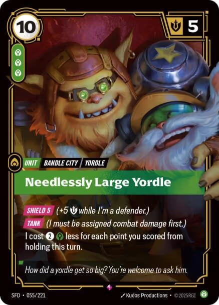 Needlessly Large Yordle (055/221) (Spiritforged)