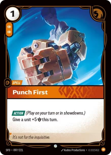 Punch First (097/221) (Spiritforged)