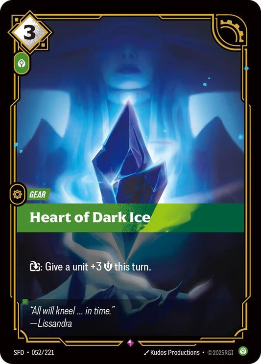 Heart of Dark Ice (052/221) (Spiritforged)