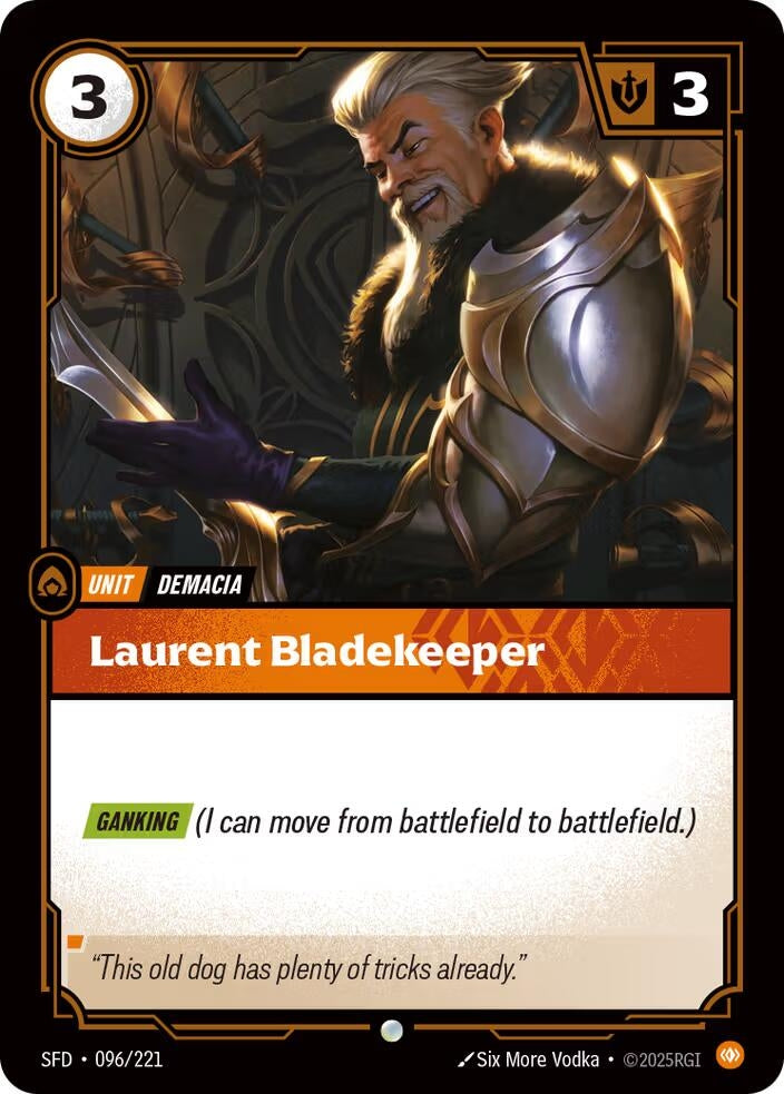 Laurent Bladekeeper (096/221) (Spiritforged)