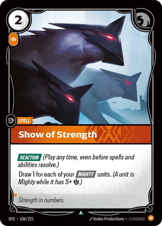 Show of Strength (106/221) (Spiritforged)