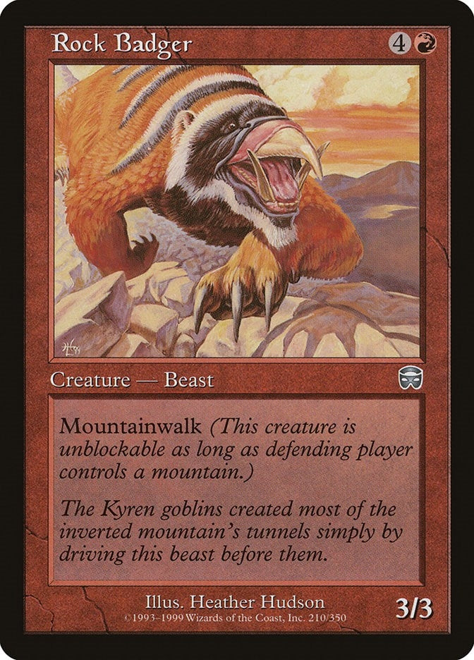 Rock Badger (210) (Mercadian Masques)