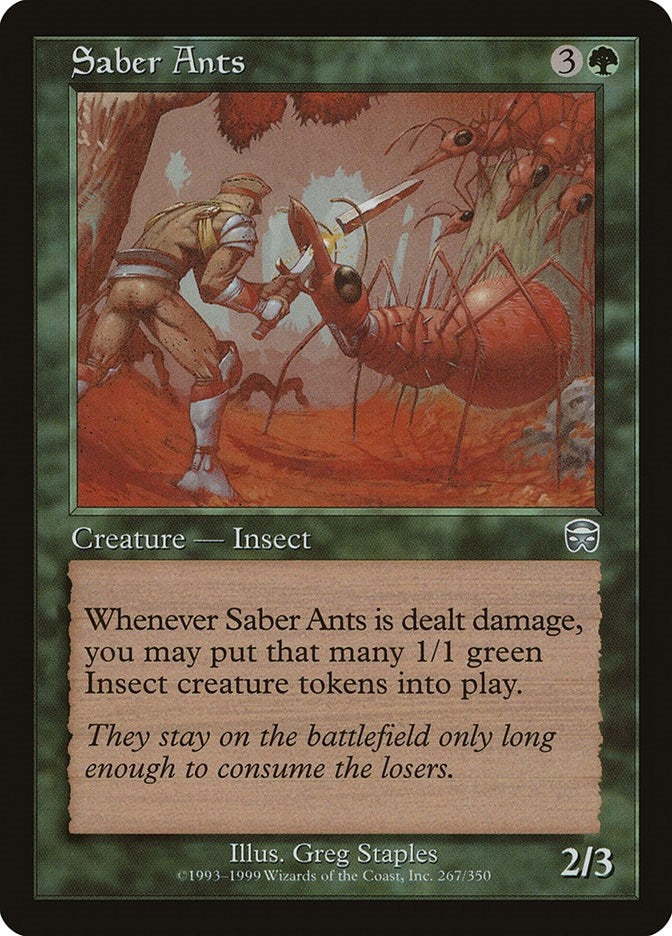 Saber Ants (267) (Mercadian Masques)