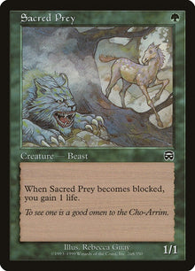Sacred Prey (268) (Mercadian Masques)