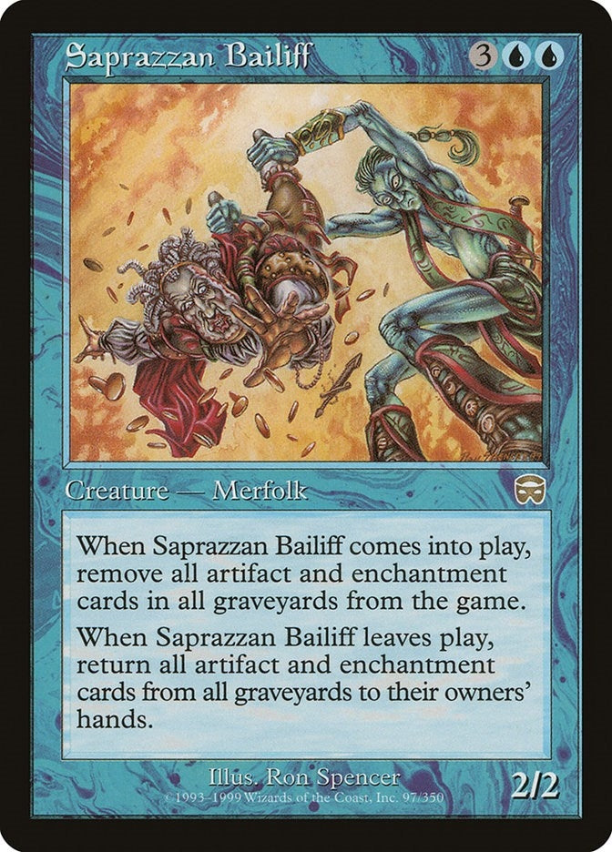 Image for Saprazzan Bailiff (97) (Mercadian Masques) - Magic: The Gathering