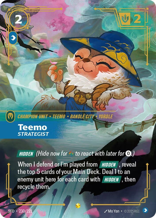 Teemo - Strategist (Overnumbered) (230/221) (Spiritforged)