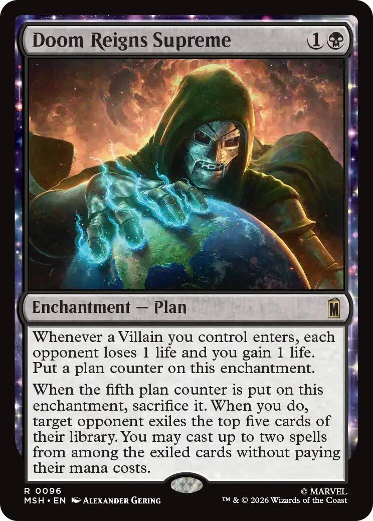 Image for Doom Reigns Supreme (96) (Marvel Super Heroes) - Magic: The Gathering