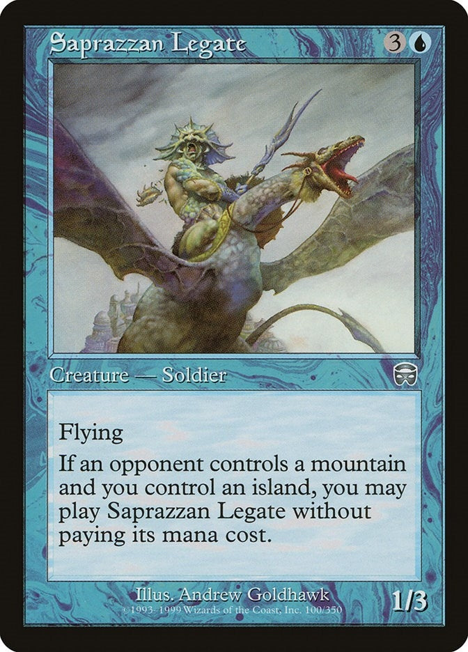 Saprazzan Legate (100) (Mercadian Masques)