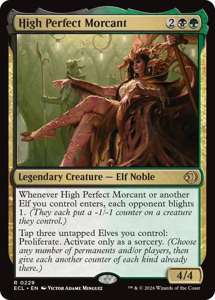 Image for High Perfect Morcant (229) (Lorwyn Eclipsed) - Magic: The Gathering