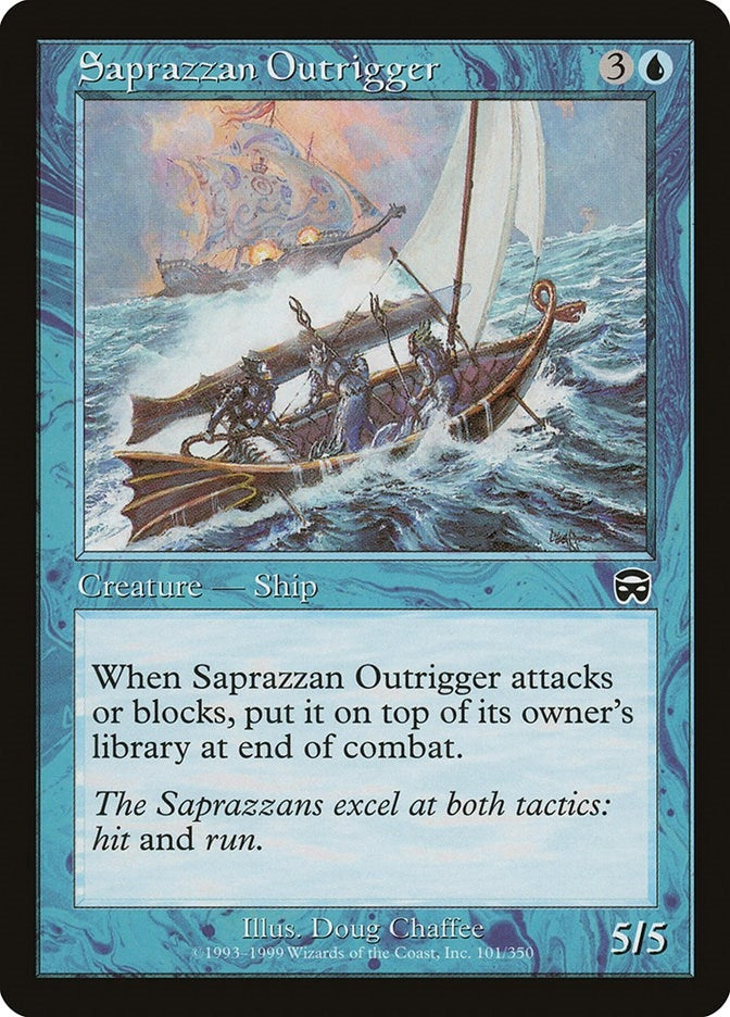 Saprazzan Outrigger (101) (Mercadian Masques)