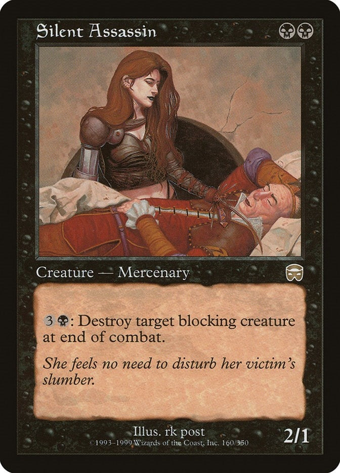Image for Silent Assassin (160) (Mercadian Masques) - Magic: The Gathering