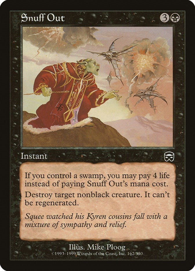 Image for Snuff Out (162) (Mercadian Masques) - Magic: The Gathering