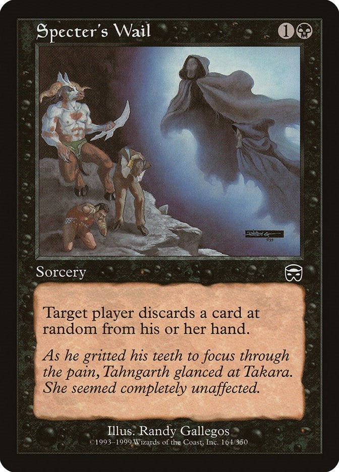 Specter's Wail (164) (Mercadian Masques)