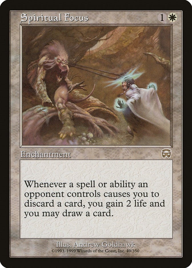 Image for Spiritual Focus (49) (Mercadian Masques) - Magic: The Gathering