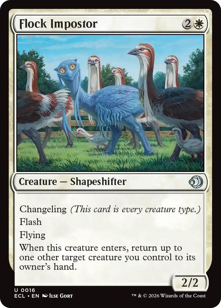 Flock Impostor (16) (Lorwyn Eclipsed)