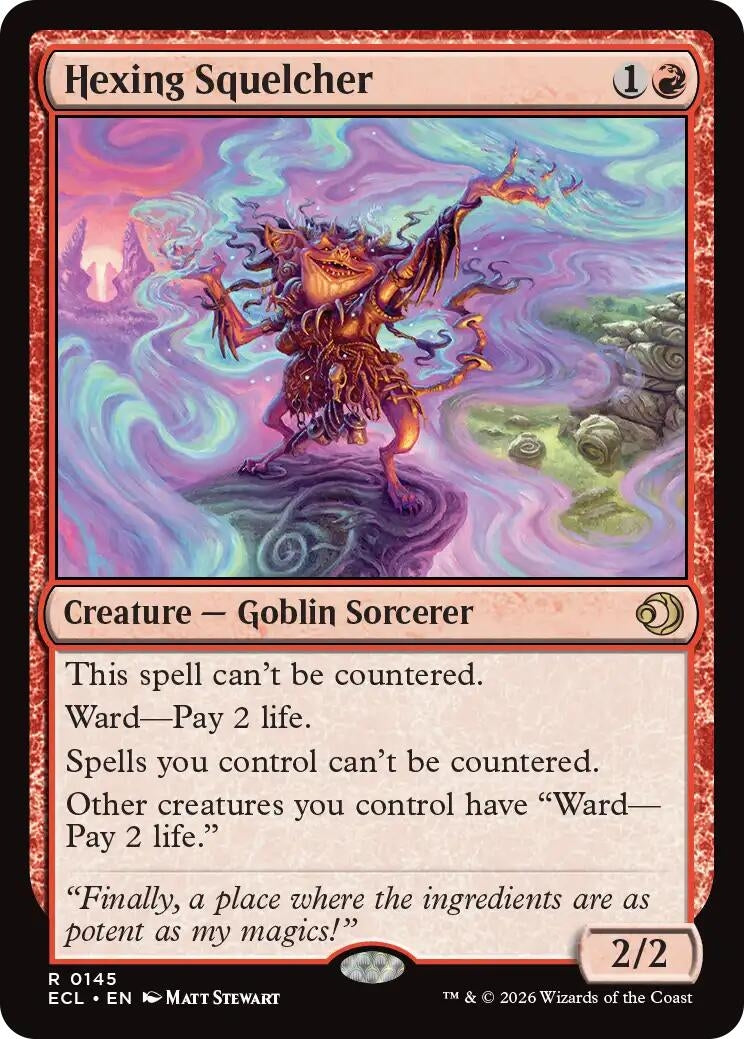 Image for Hexing Squelcher (145) (Lorwyn Eclipsed) - Magic: The Gathering