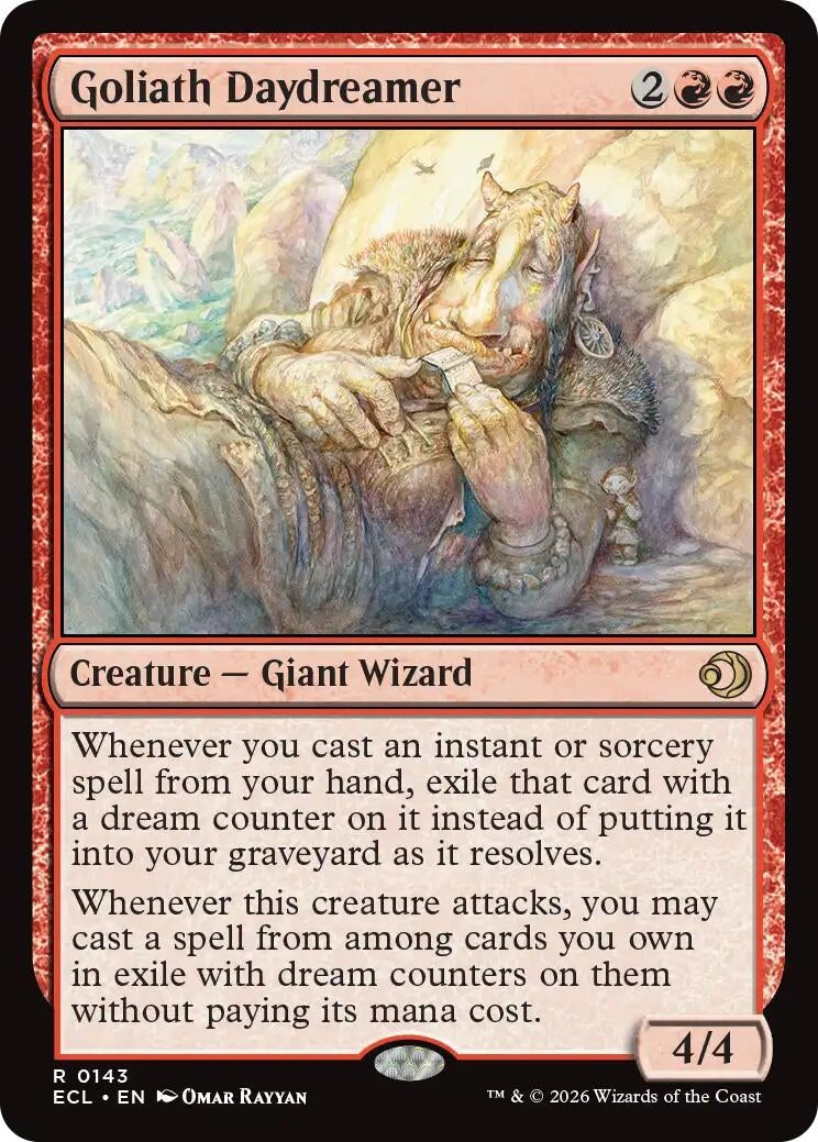 Image for Goliath Daydreamer (143) (Lorwyn Eclipsed) - Magic: The Gathering