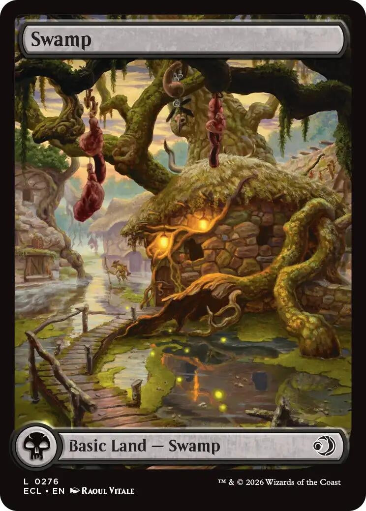 Image for Swamp (0276) (276) (Lorwyn Eclipsed) - Magic: The Gathering