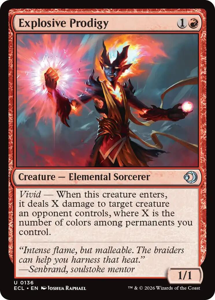 Explosive Prodigy (136) (Lorwyn Eclipsed)