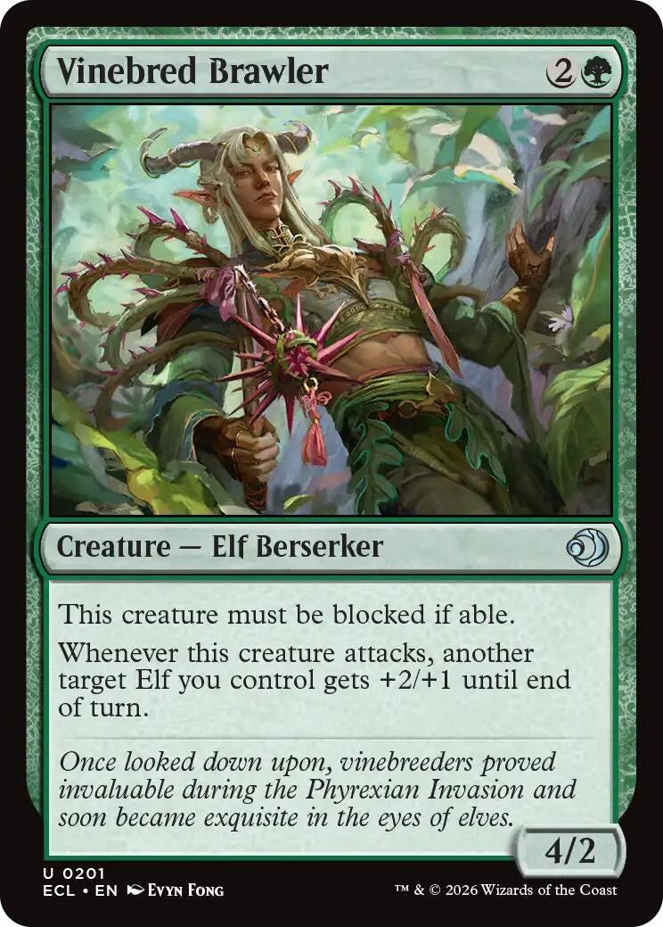 Vinebred Brawler (201) (Lorwyn Eclipsed)