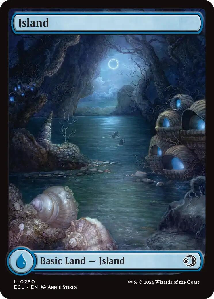 Image for Island (0280) (280) (Lorwyn Eclipsed) - Magic: The Gathering