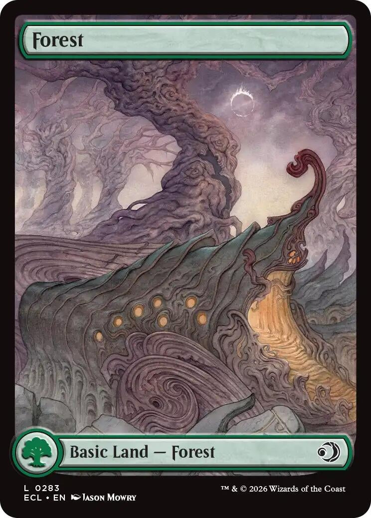 Image for Forest (0283) (283) (Lorwyn Eclipsed) - Magic: The Gathering