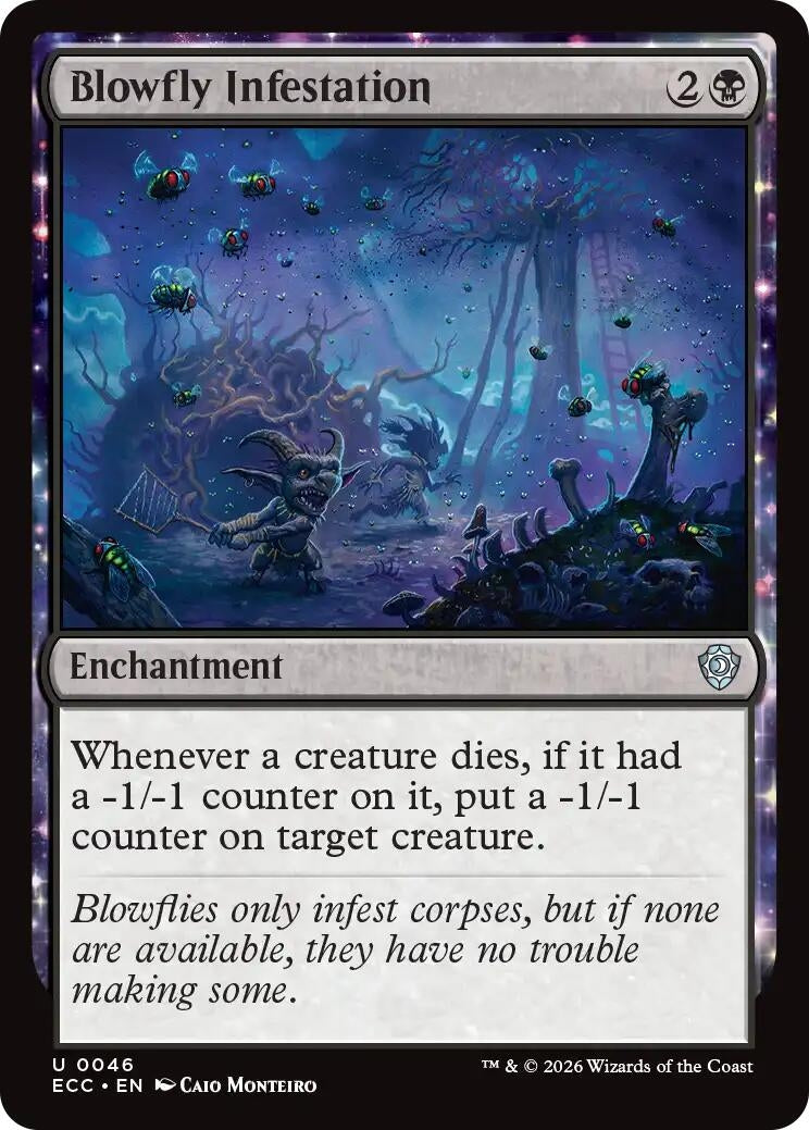 Image for Blowfly Infestation (46) (Lorwyn Eclipsed) - Magic: The Gathering