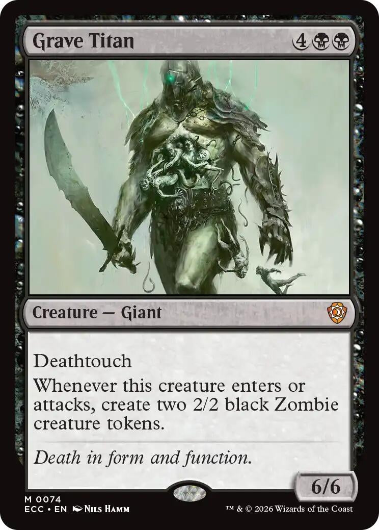 Image for Grave Titan (74) (Lorwyn Eclipsed) - Magic: The Gathering