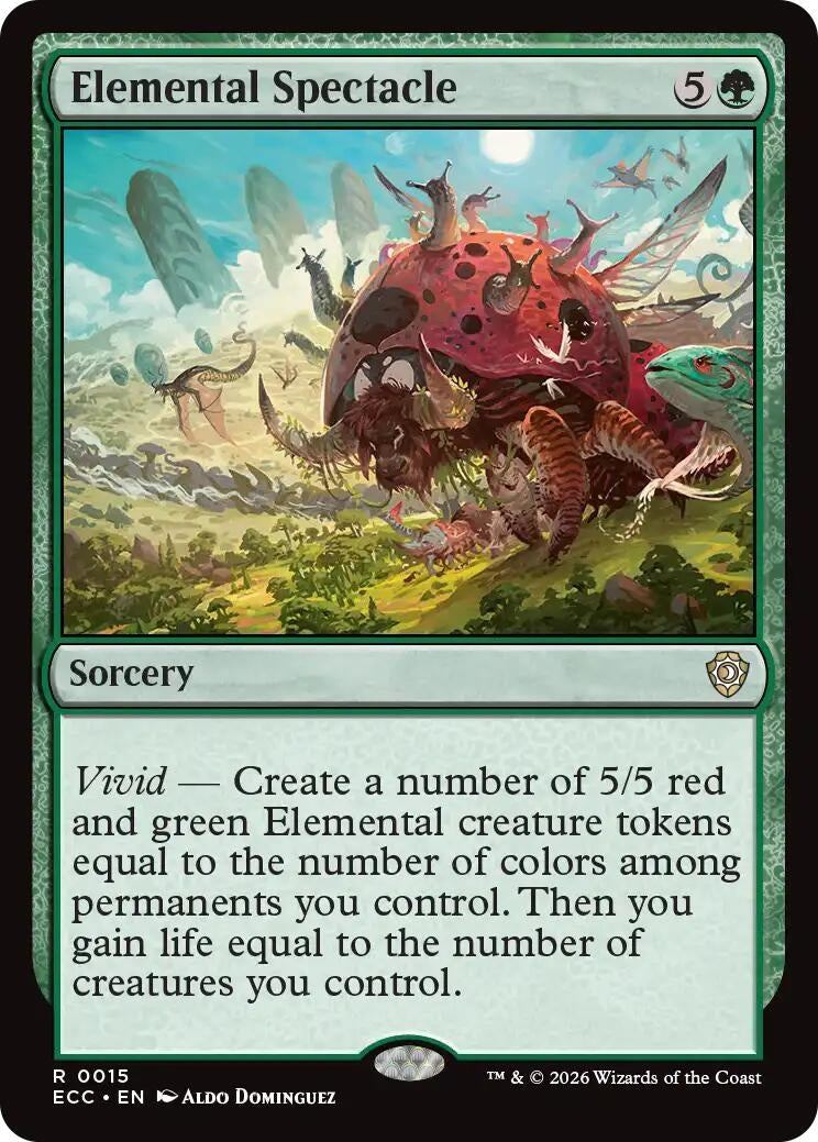 Image for Elemental Spectacle (15) (Lorwyn Eclipsed) - Magic: The Gathering