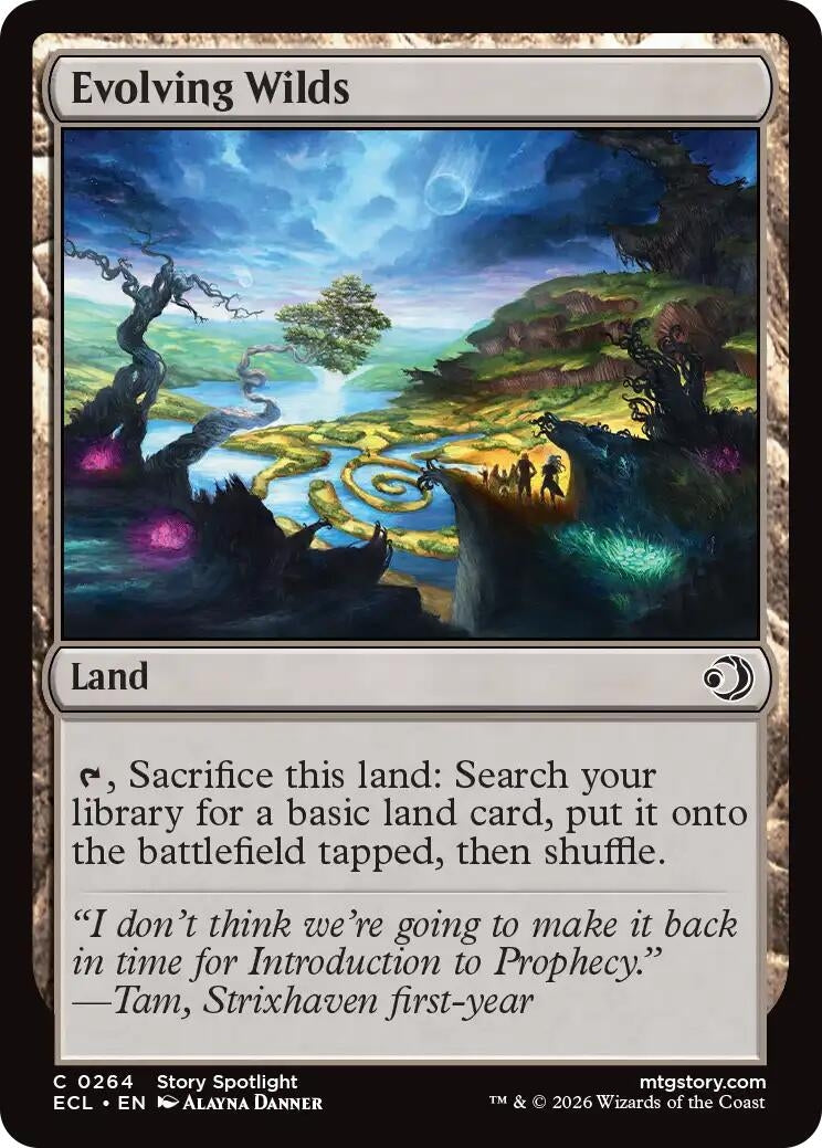 Image for Evolving Wilds (264) (Lorwyn Eclipsed) - Magic: The Gathering