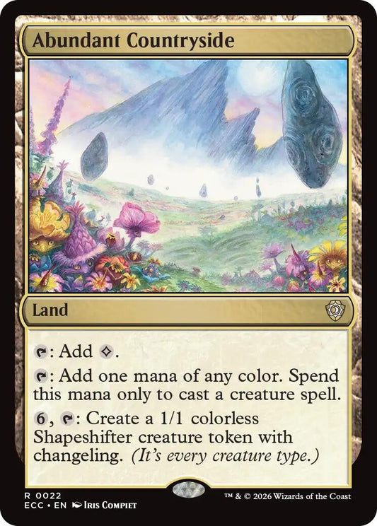 Image for Abundant Countryside (22) (Lorwyn Eclipsed) - Magic: The Gathering