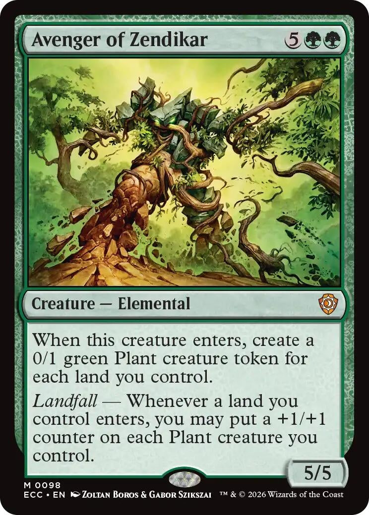 Avenger of Zendikar (98) (Lorwyn Eclipsed)