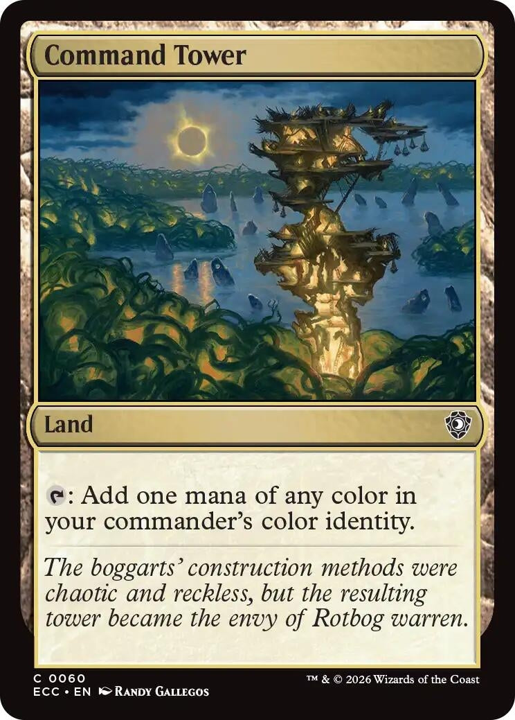 Image for Command Tower (0060) (60) (Lorwyn Eclipsed) - Magic: The Gathering