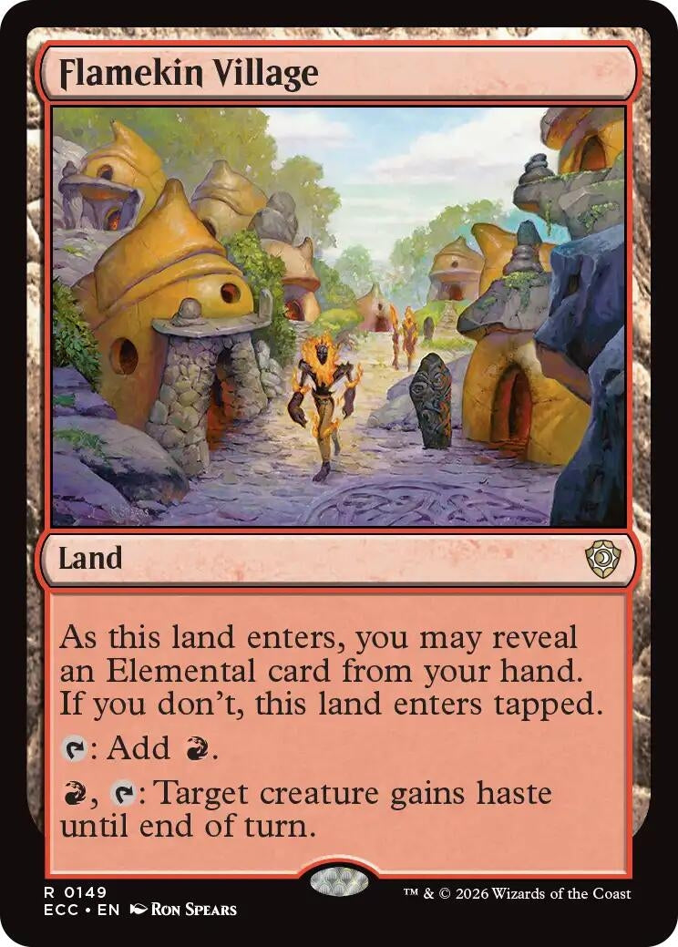 Image for Flamekin Village (149) (Lorwyn Eclipsed) - Magic: The Gathering