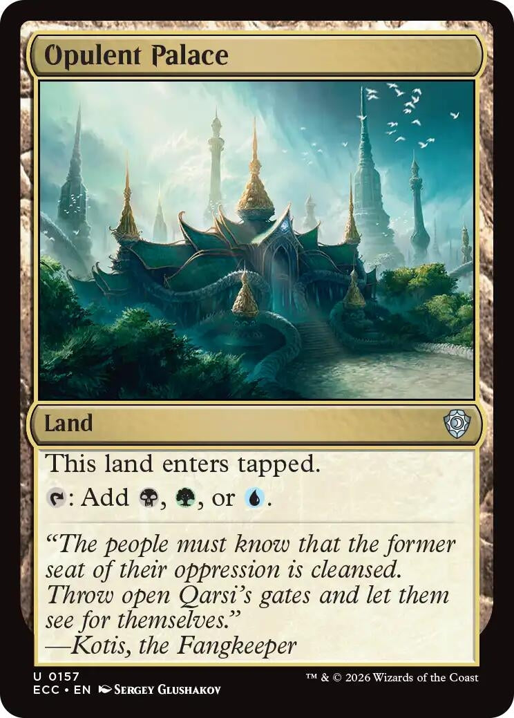 Image for Opulent Palace (157) (Lorwyn Eclipsed) - Magic: The Gathering