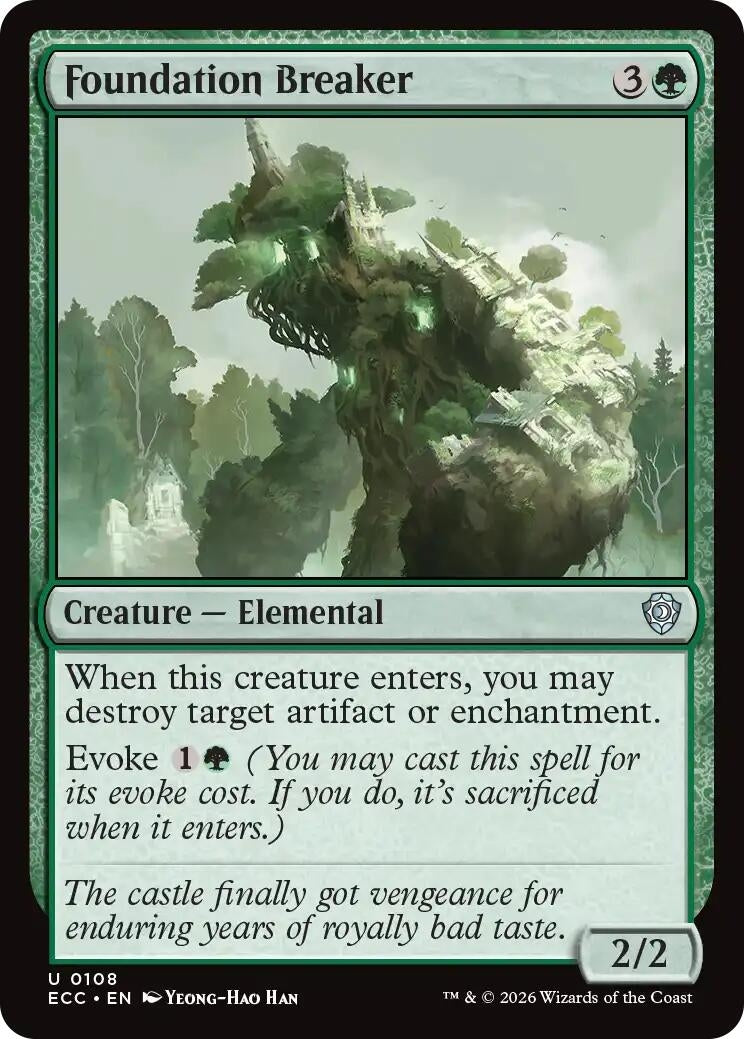 Image for Foundation Breaker (108) (Lorwyn Eclipsed) - Magic: The Gathering