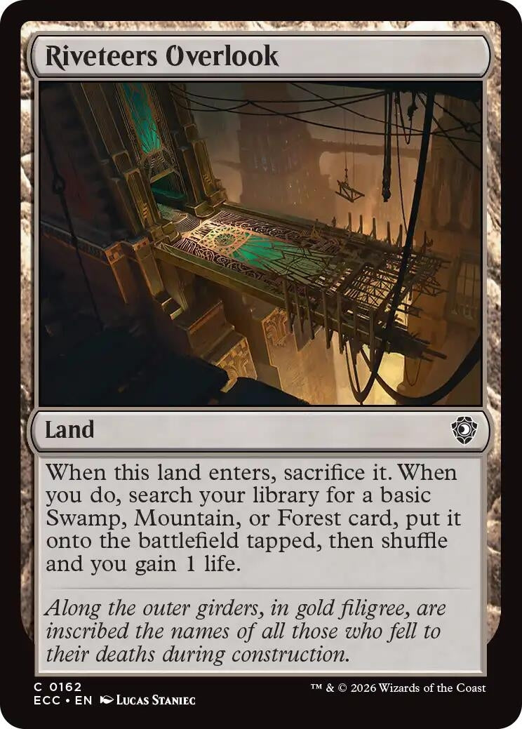 Image for Riveteers Overlook (162) (Lorwyn Eclipsed) - Magic: The Gathering