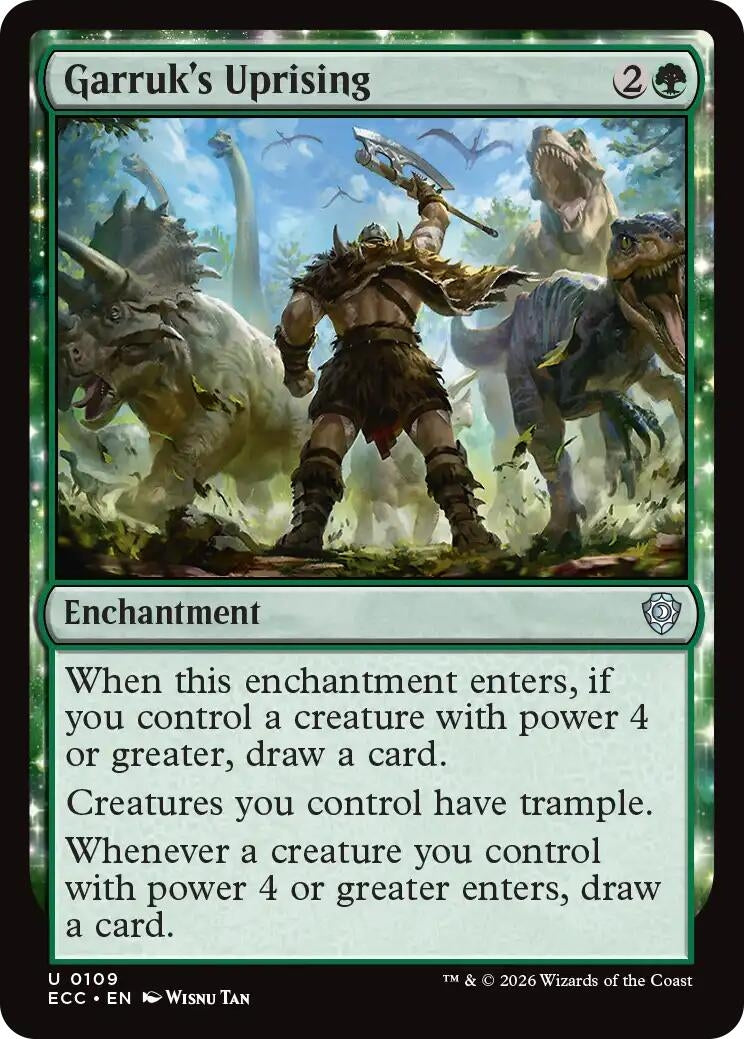 Image for Garruk's Uprising (109) (Lorwyn Eclipsed) - Magic: The Gathering